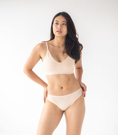 Bhumi Organic Cotton - Bikini (2 Pack) - Cream Tan