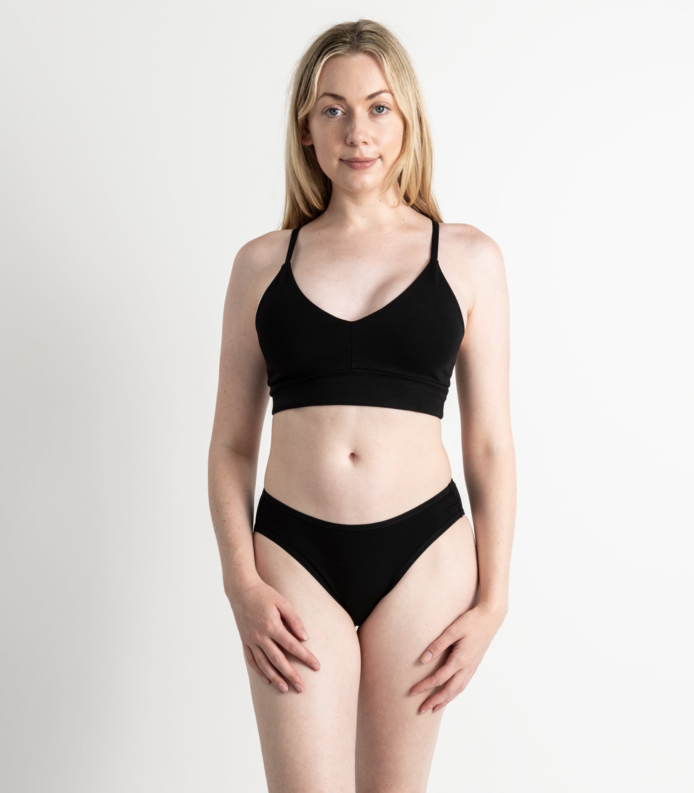 Bhumi Organic Cotton - New Bikini (2 Pack) - Black