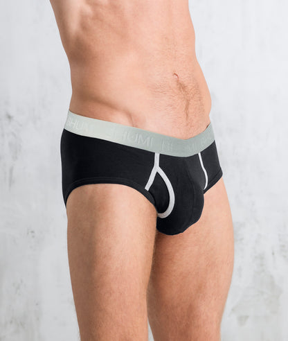 Bhumi Organic Cotton - The Original Briefs (2 Pack) - Black