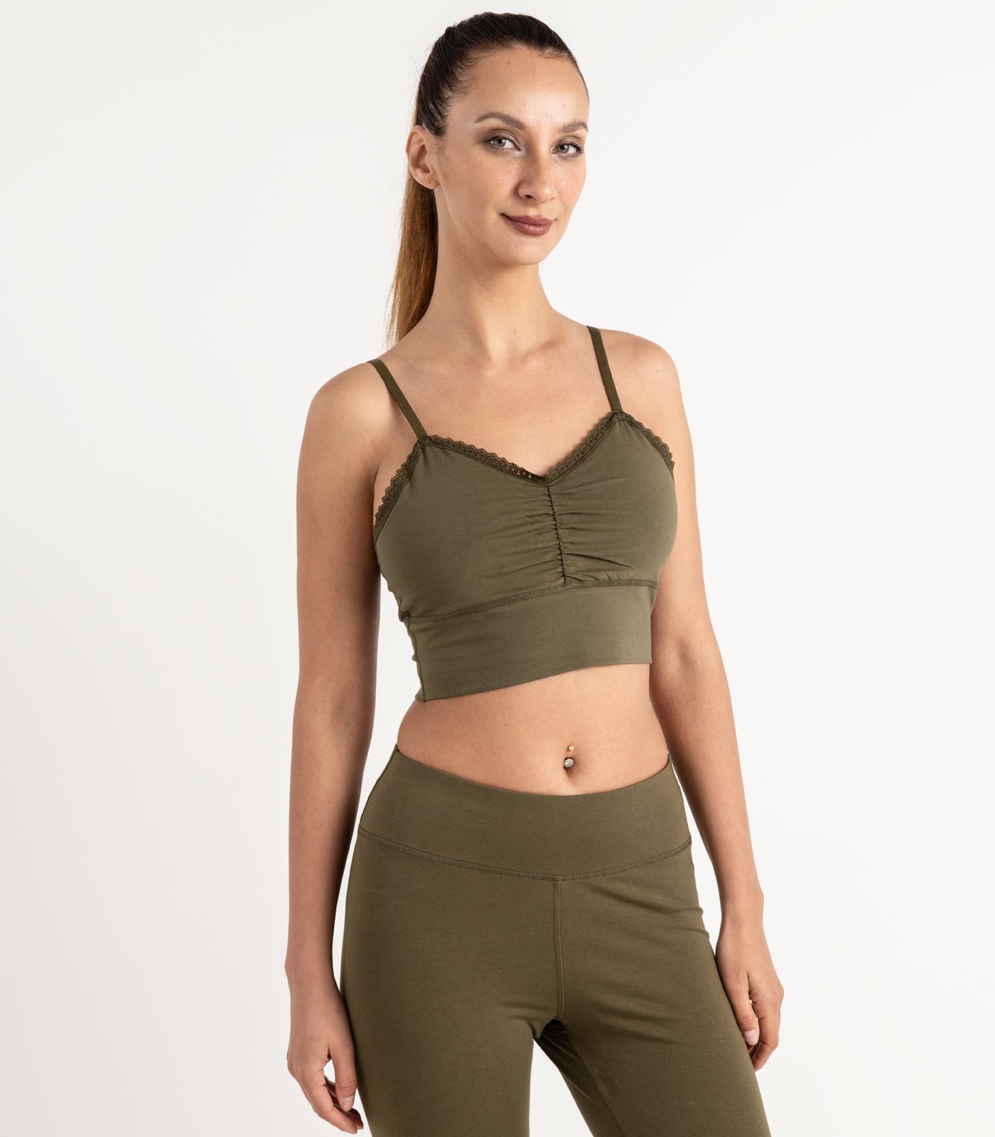 Bralette - Dark Olive