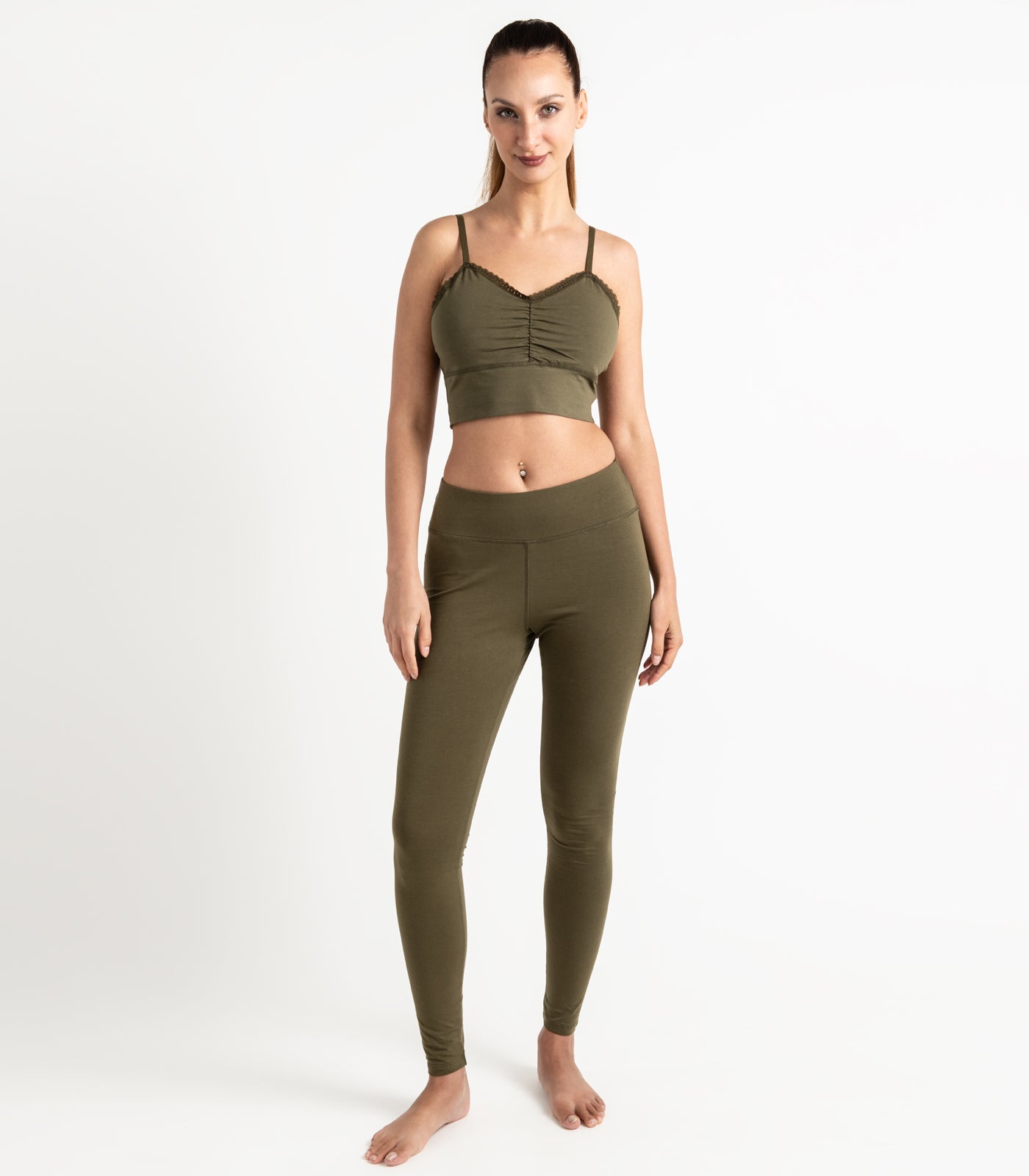 Bralette - Dark Olive