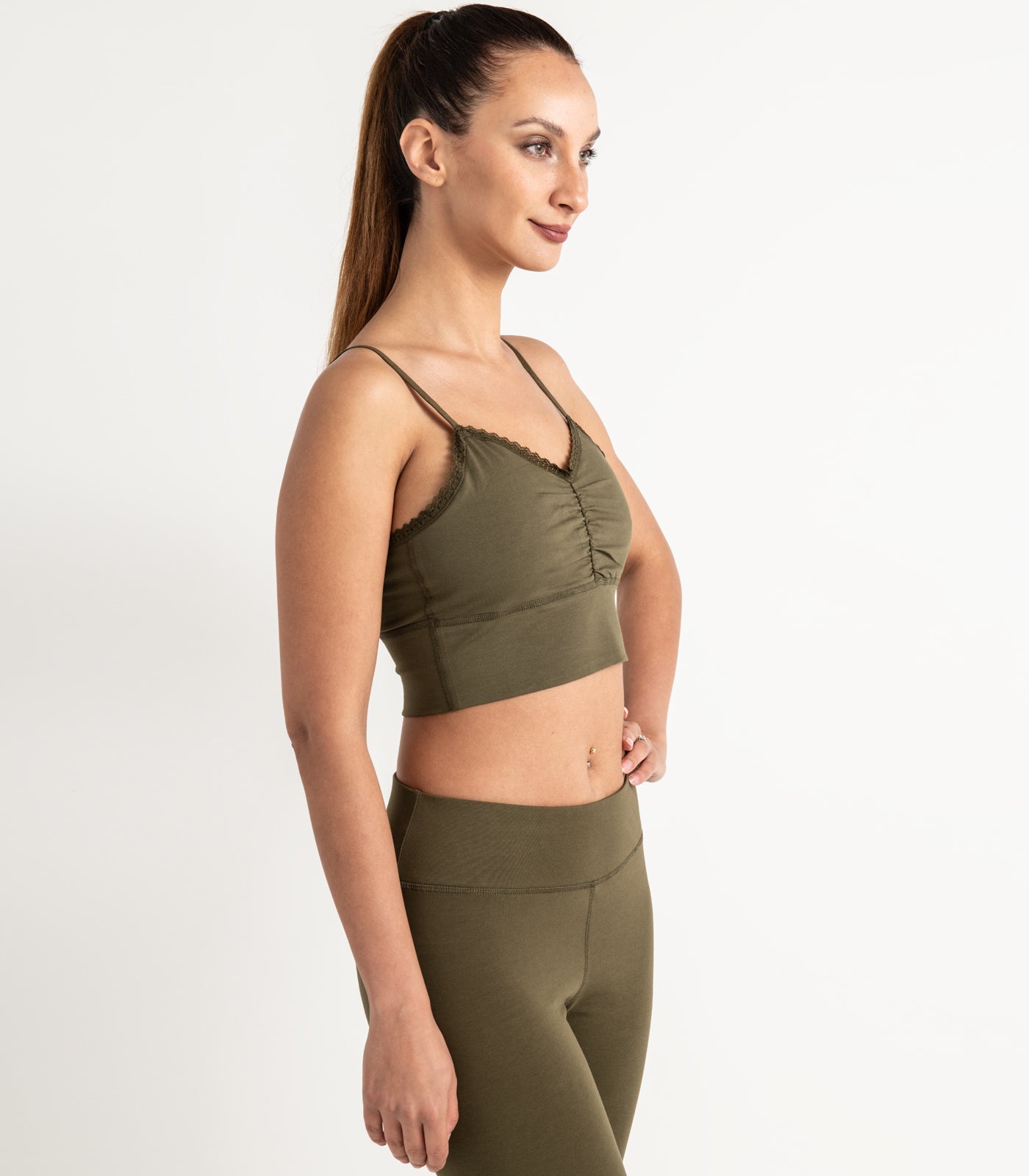 Bralette - Dark Olive