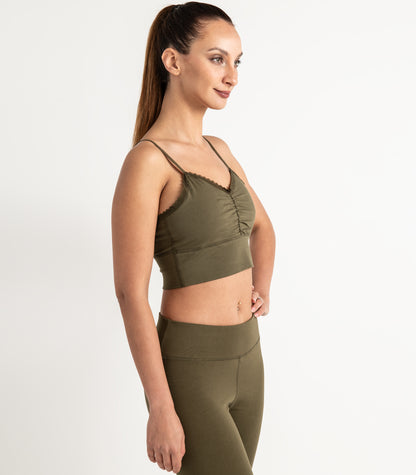 Bralette - Dark Olive