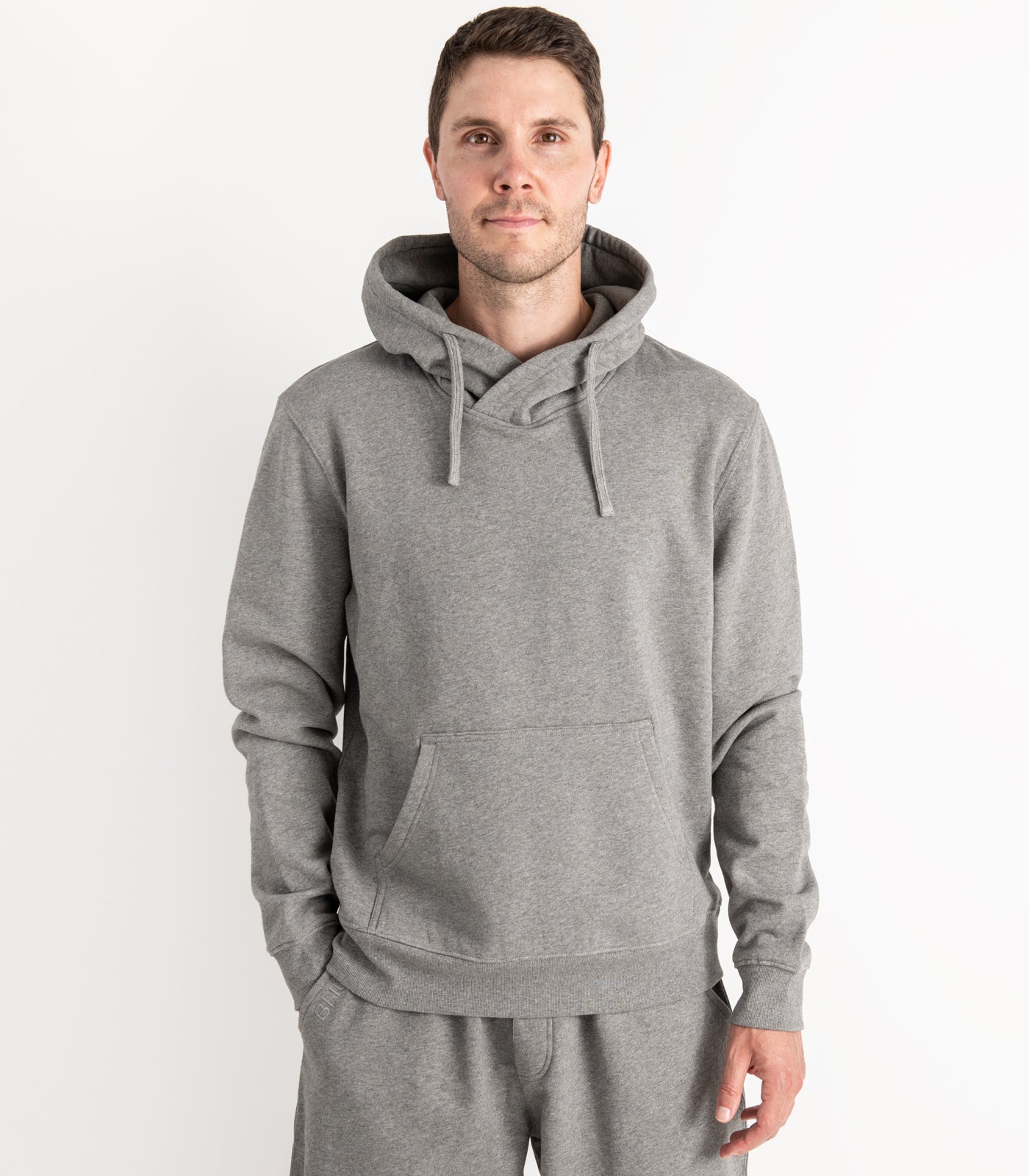 Bhumi Organic Cotton - Men's Hoodie - New Arrival - Graphite Melange