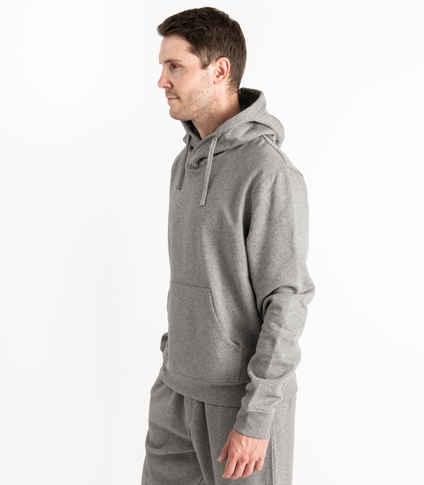 Bhumi Organic Cotton - Men's Hoodie - New Arrival - Graphite Melange