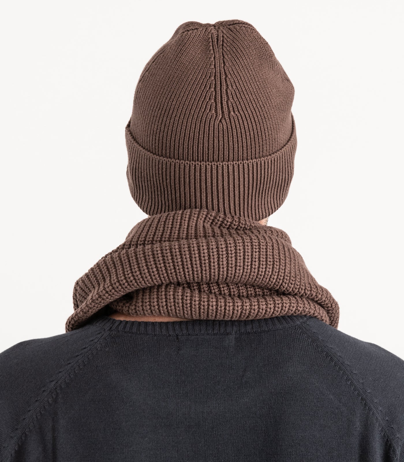 Bhumi Organic Cotton - Knit Beanie - Chocolate