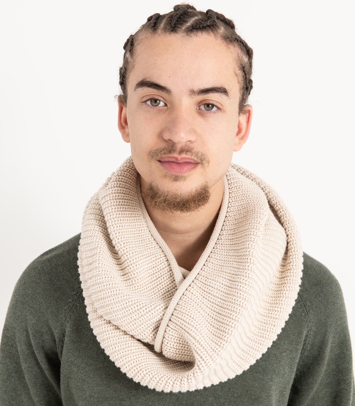 Bhumi Organic Cotton - Infinity Knit Scarf (3 pack) - Preorder - Oatmeal