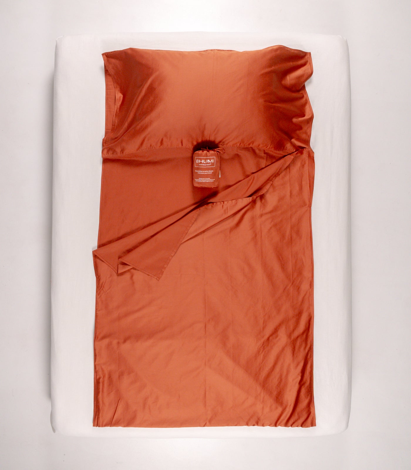 Bhumi Organic Cotton - Travel Sleep Sack - Cinnamon