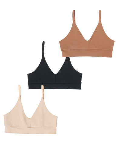 Bhumi Organic Cotton - Classic T-Shirt Bra  (3 Pack)