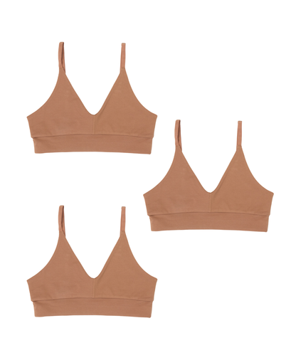 Bhumi Organic Cotton - Classic T-Shirt Bra  (3 Pack)