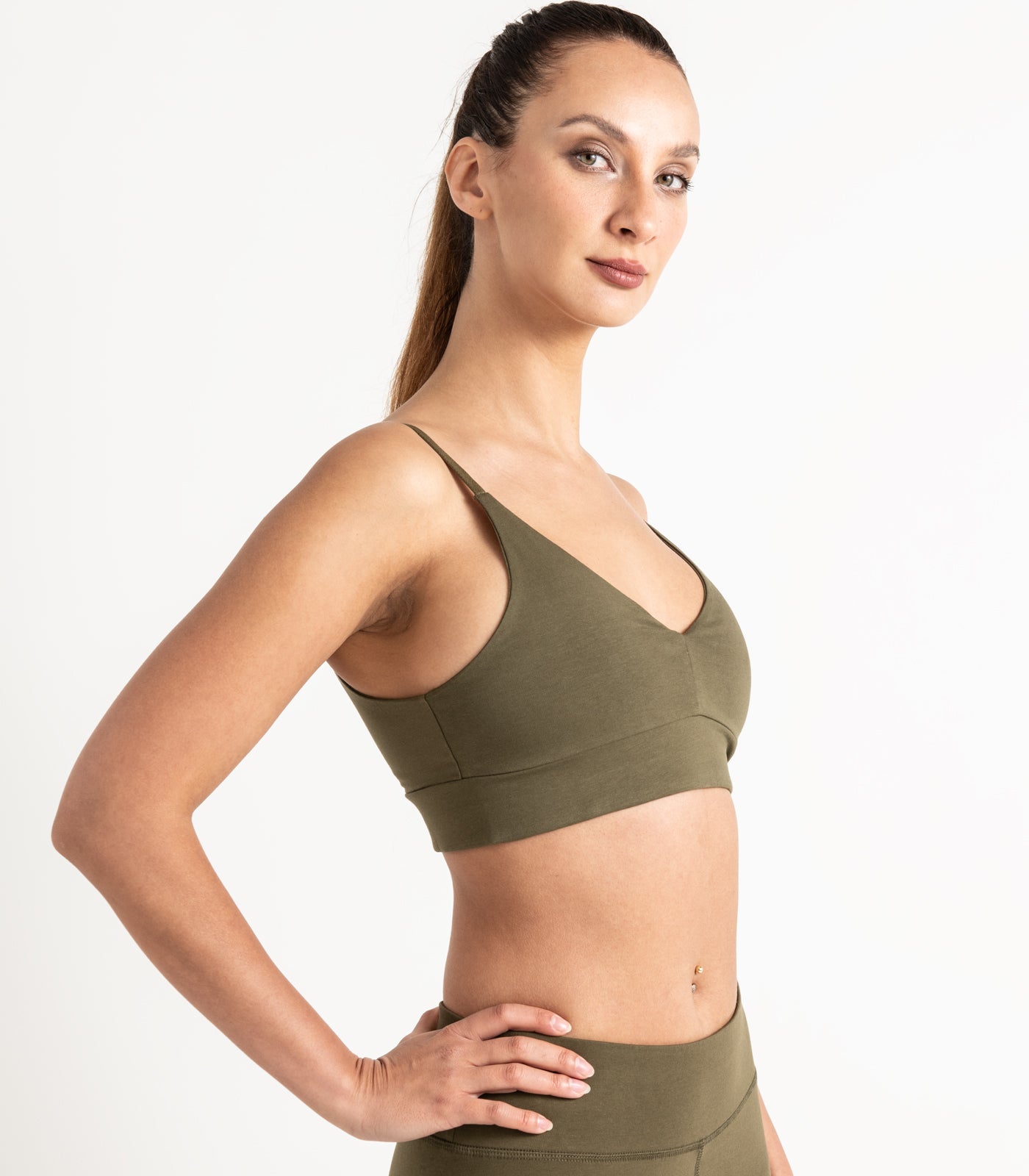 Classic T-Shirt Bra - Dark Olive