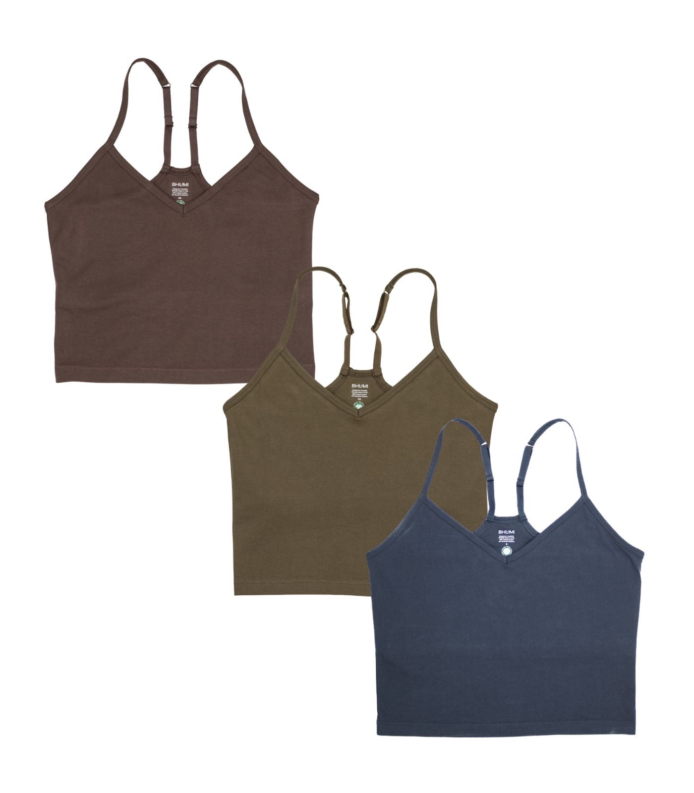 Cropped Bra Top (3 Pack) - Last Chance