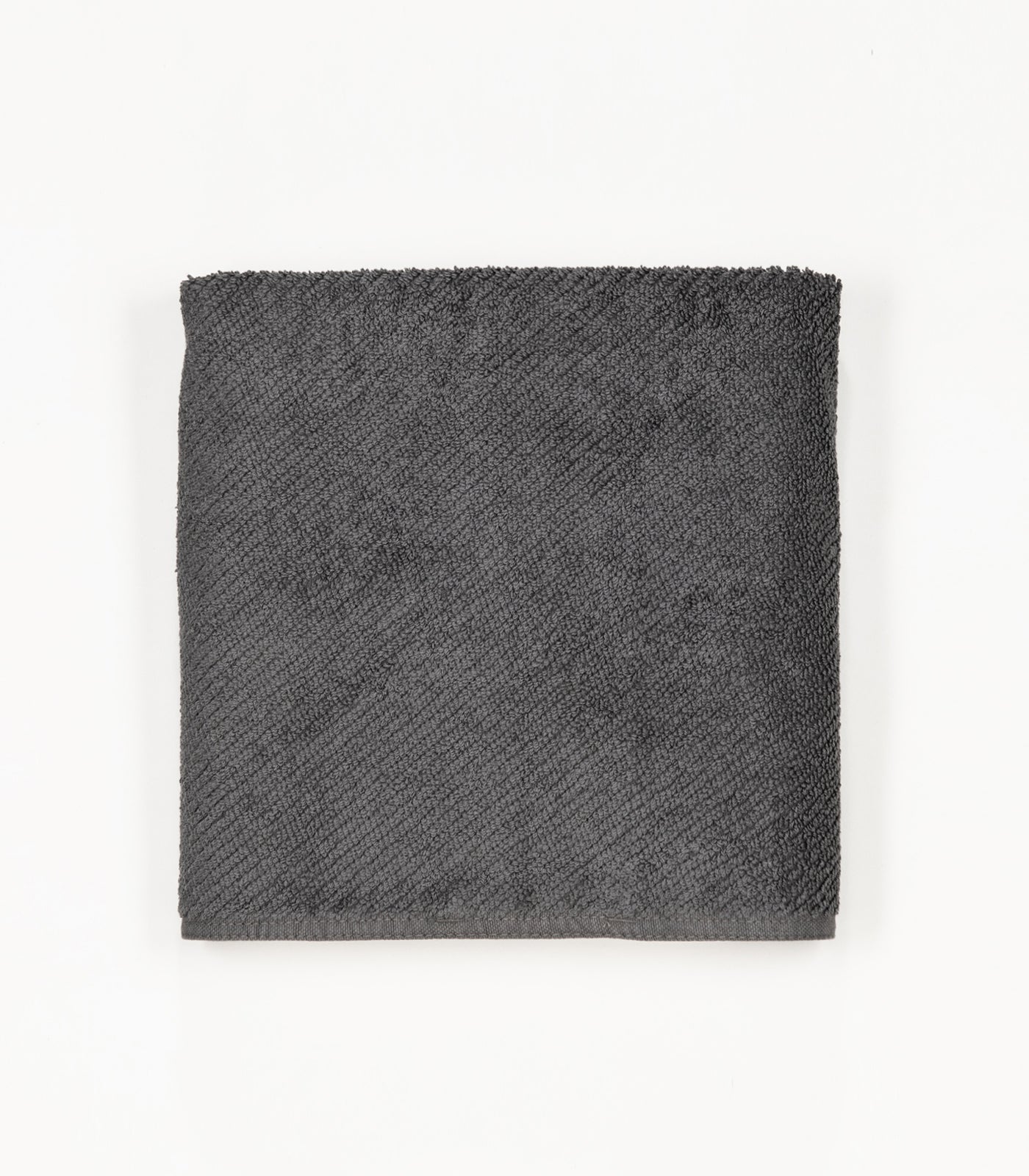 Twill Fitness Towel - Dark Grey