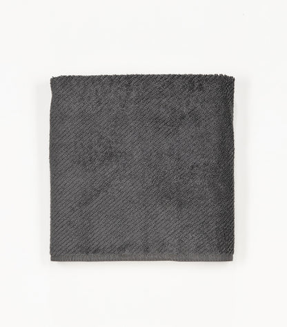 Twill Fitness Towel - Dark Grey