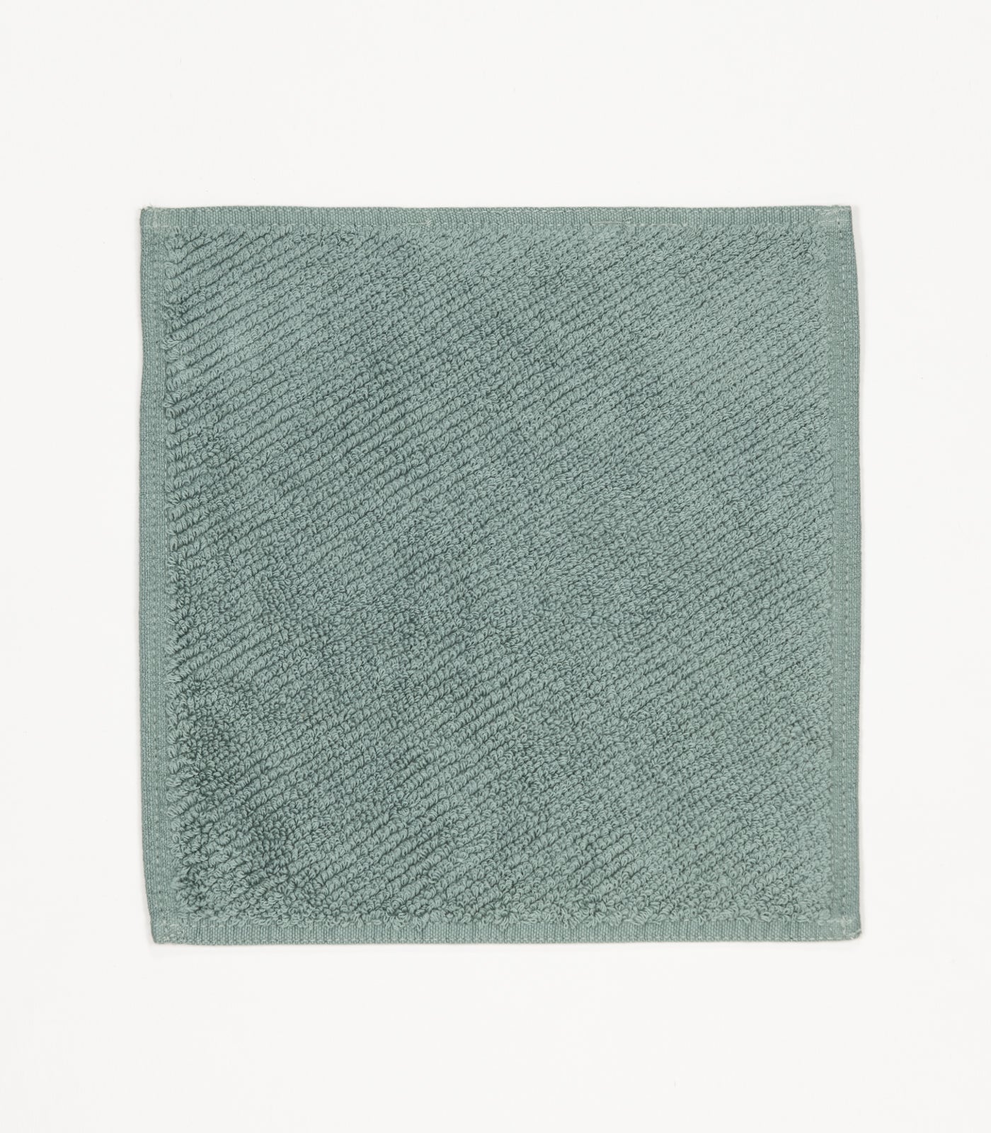 Bhumi Organic Cotton - Twill Wash Cloth - Aqua
