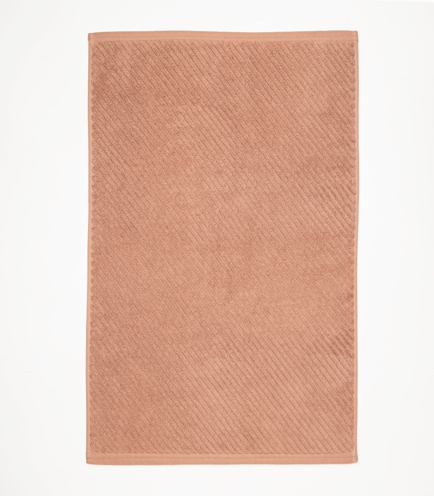 Bhumi Organic Cotton - Twill Bath Mat - Coral