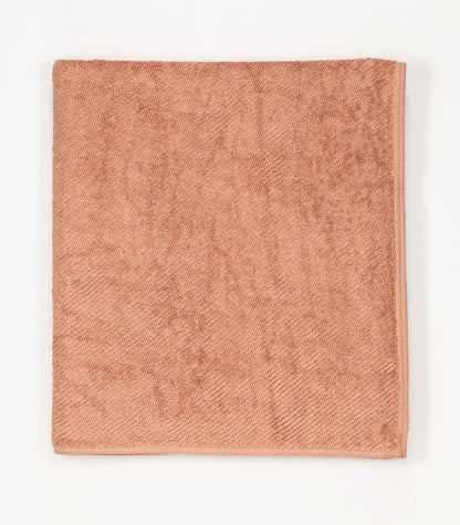 Bhumi Organic Cotton - Twill Bath Sheet - Coral