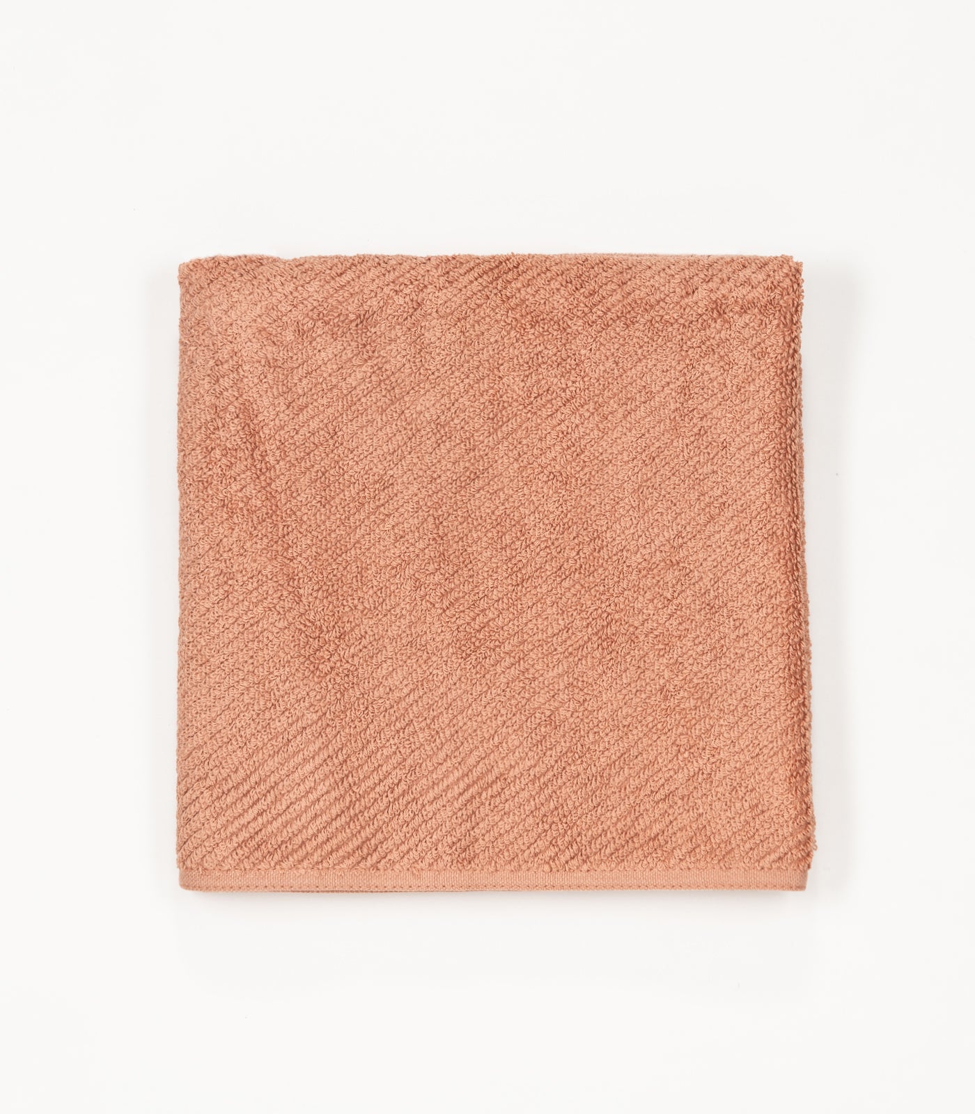 Twill Fitness Towel - Coral