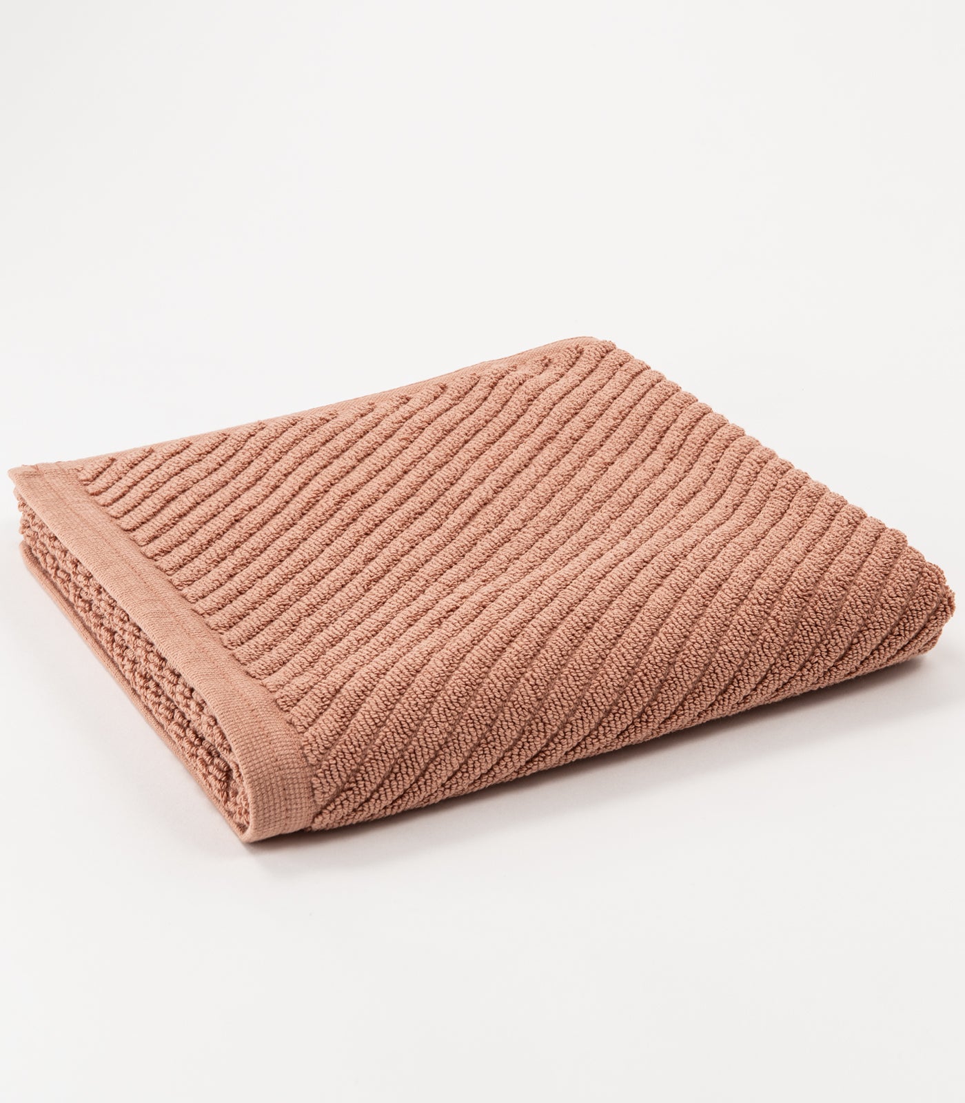 Bhumi Organic Cotton - Twill Bath Mat - Coral