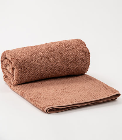 Bhumi Organic Cotton - Twill Bath Sheet - Coral