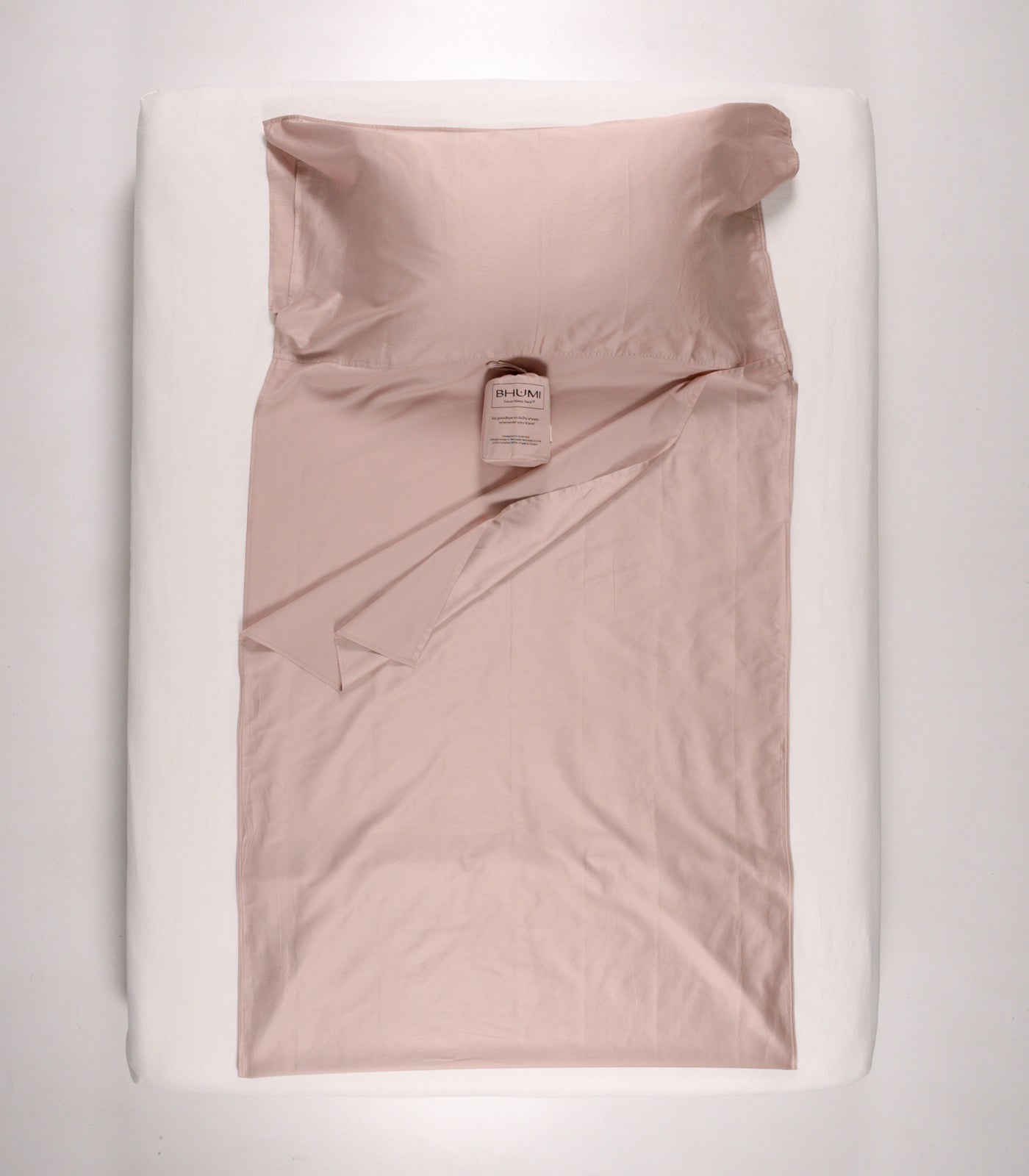 Bhumi Organic Cotton - Travel Sleep Sack - Dusty Rose