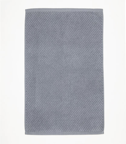 Bhumi Organic Cotton - Twill Bath Mat - Granite Blue