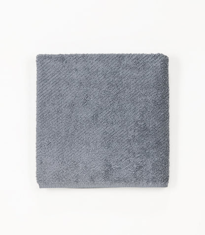 Twill Fitness Towel - Granite Blue