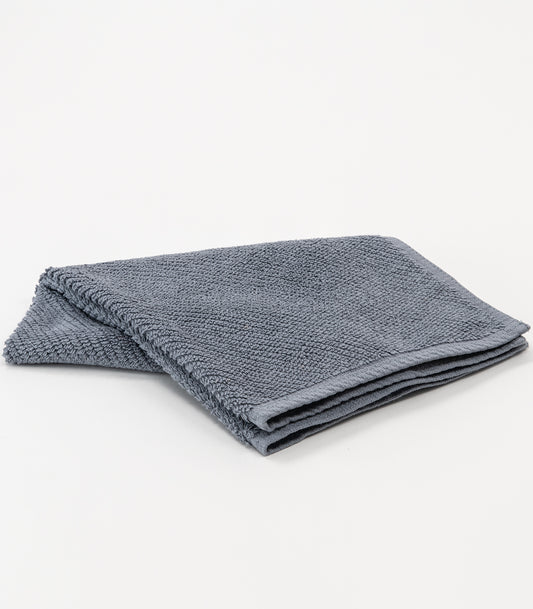 Bhumi Organic Cotton - Twill Hand Towel - French Blue