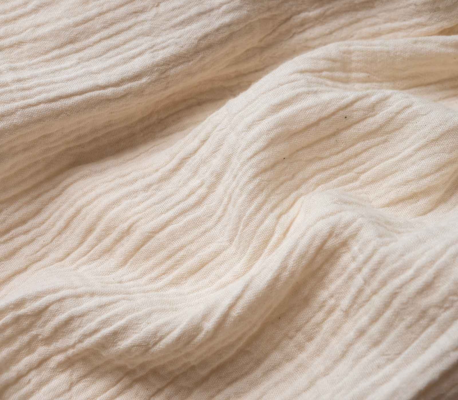 Bhumi Muslin Indigo fabric swatch