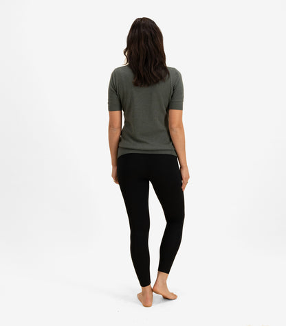 Bhumi Organic Cotton - Fine Knit T-Shirt - Olive