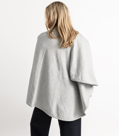 Bhumi Organic Cotton - Fleece Wrap - Light Grey Melange