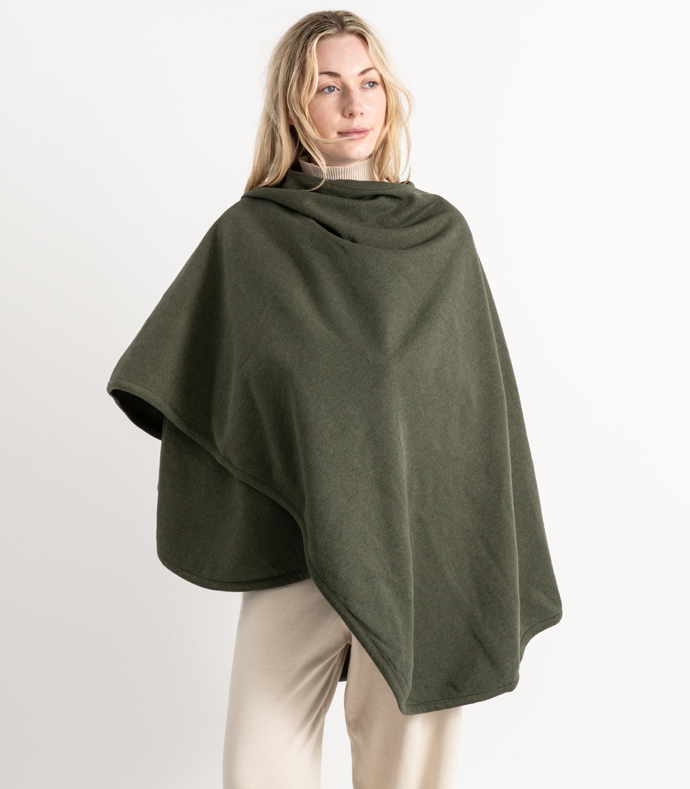 Bhumi Organic Cotton - Fleece Wrap (2 Pack) - Green Melange