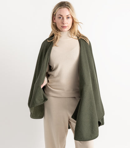 Bhumi Organic Cotton - Fleece Wrap (2 Pack) - Green Melange