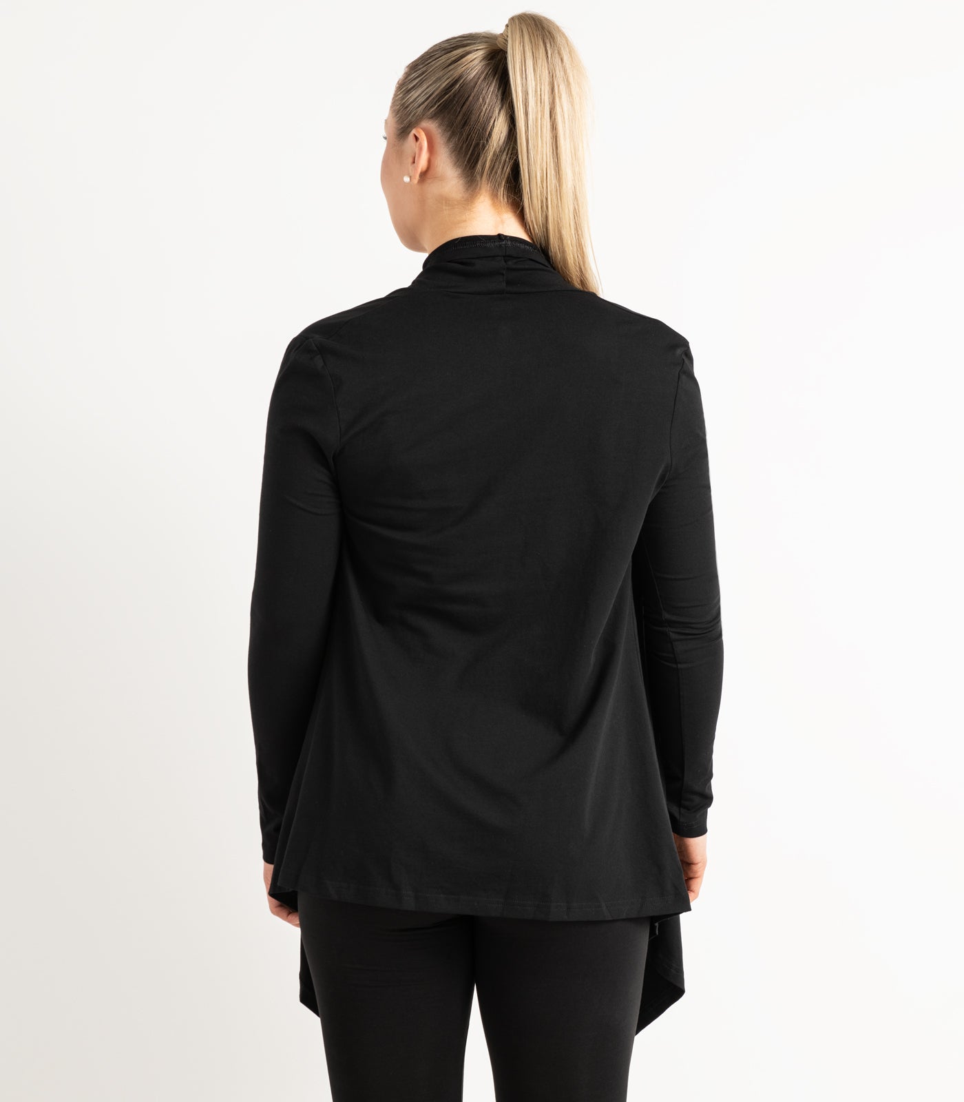 Flowing Cardigan - Black