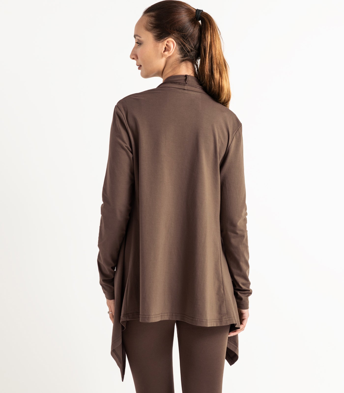 Flowing Cardigan - Chocolate Martini