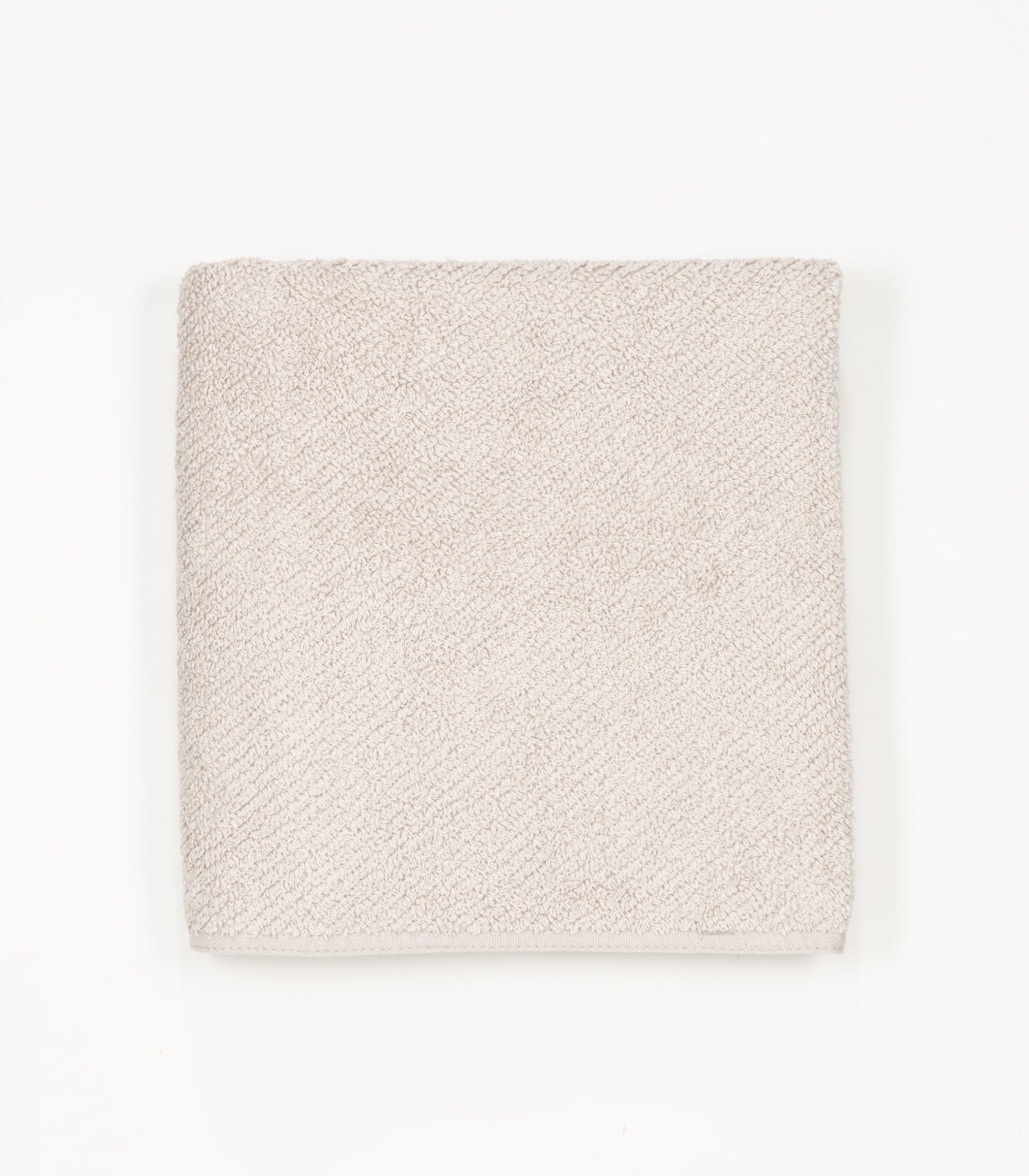 Twill Mini Bath Towel - Stone 