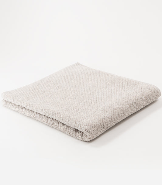 Bhumi Organic Cotton - Twill Bath Towel - Fog
