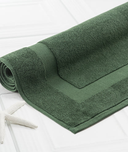 Bhumi Organic Cotton - Bath Mat - Forest Green