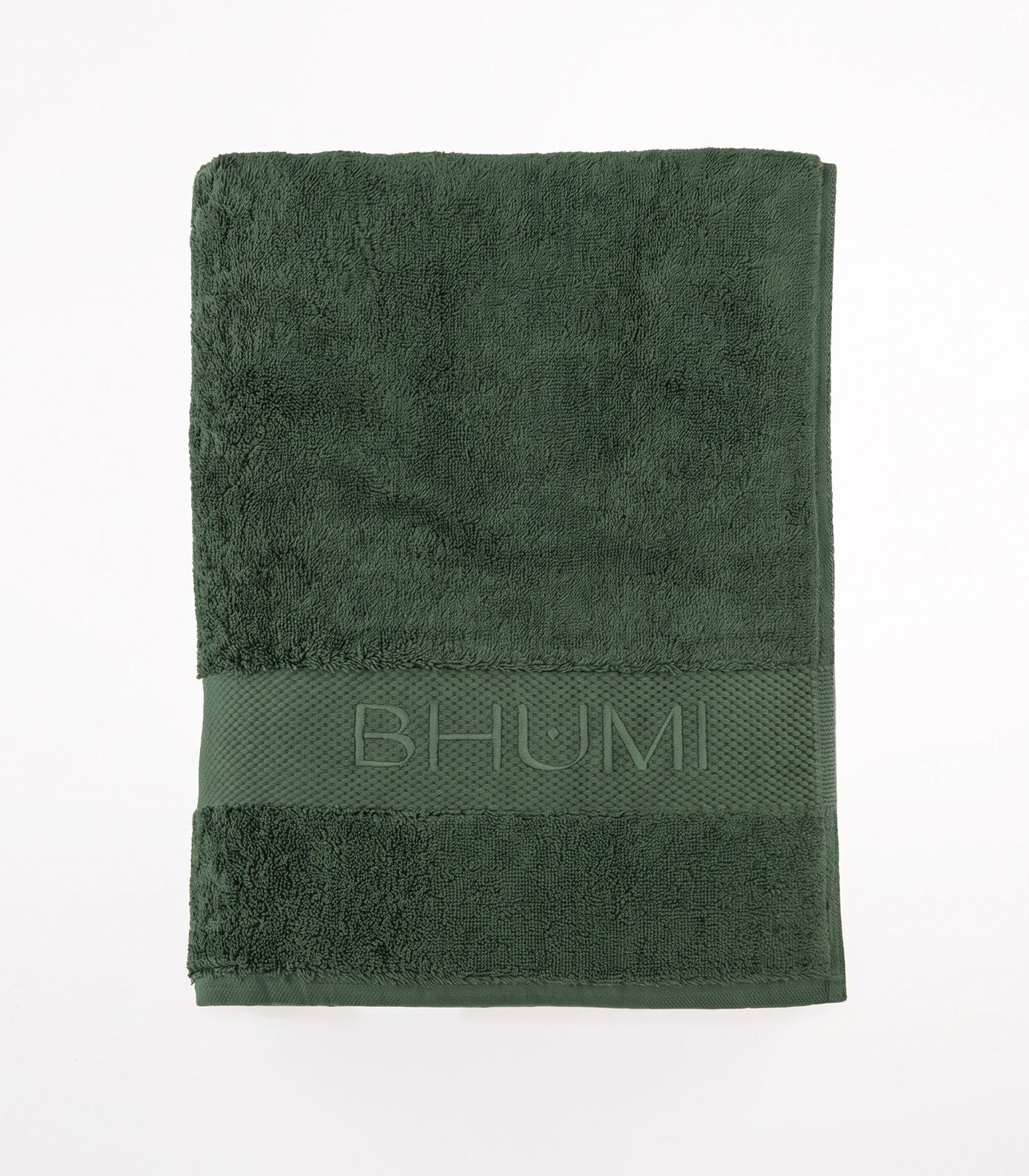Bhumi Organic Cotton - Bath Towel - Forest Green