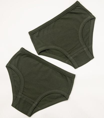 Bhumi Organic Cotton - Whale Of A Time Girls Briefs 6 Pack