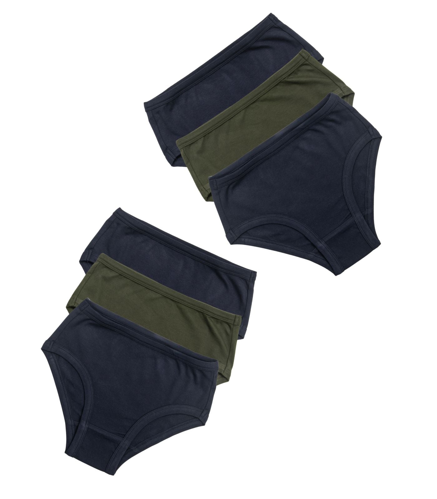 Bhumi Organic Cotton - Whale Of A Time Girls Briefs 6 Pack