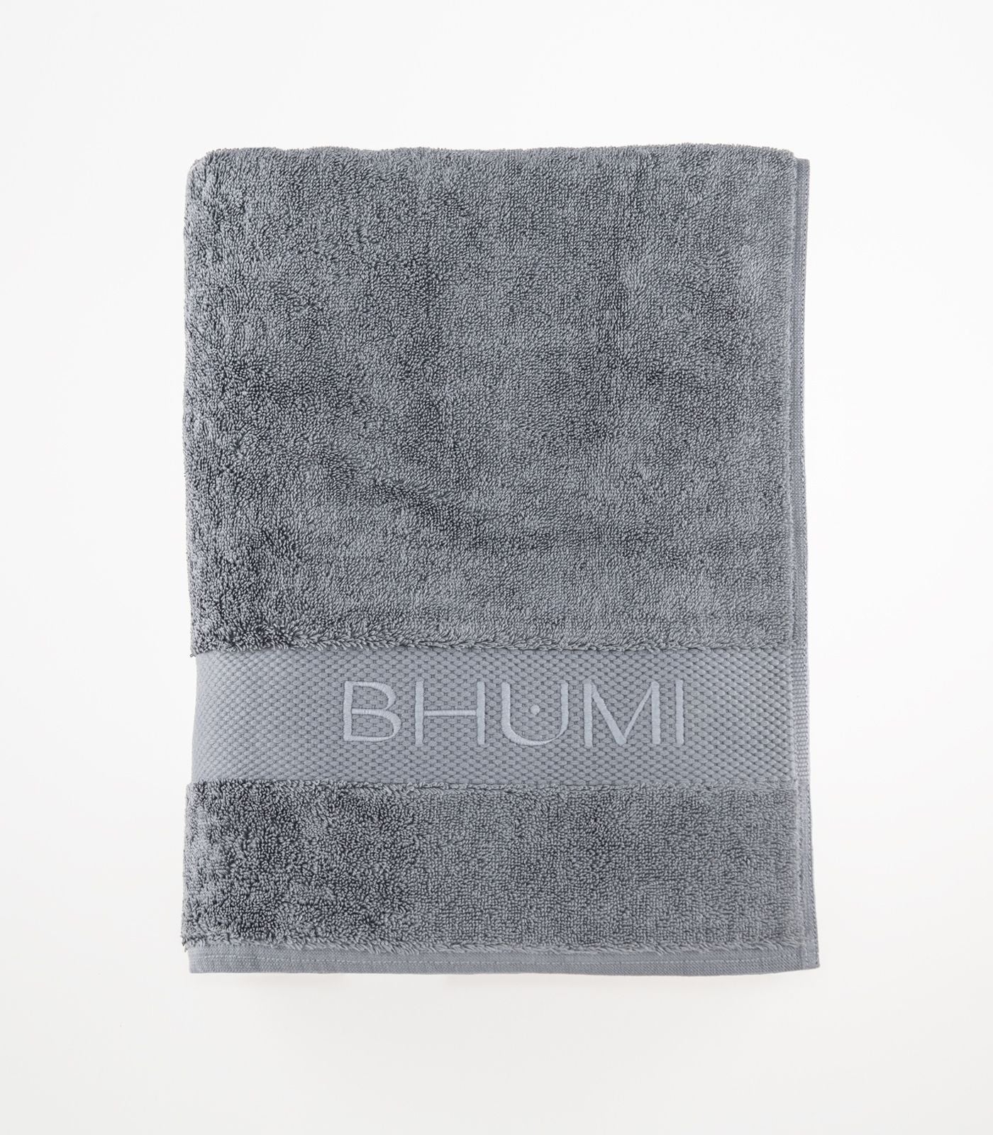 Bhumi Organic Cotton - Bath Towel - Granite Blue