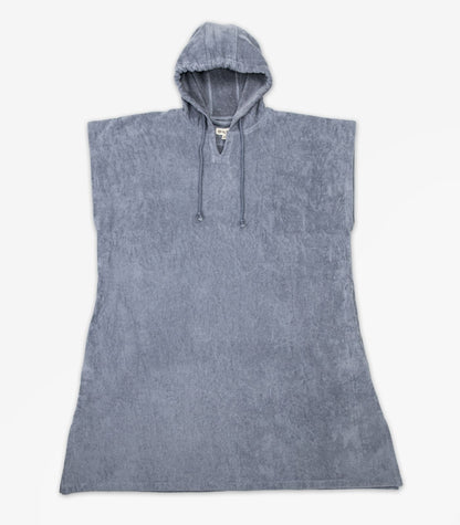 Bhumi Organic Cotton - Poncho - Granite Blue
