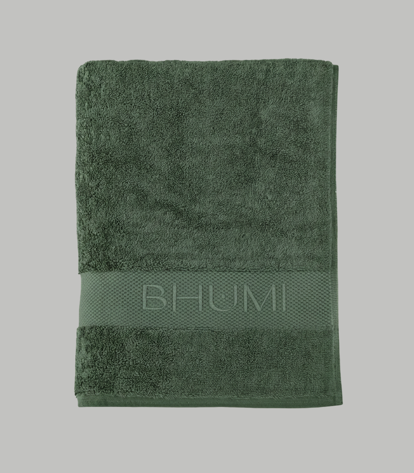 Bhumi Organic Cotton - Bath Towel - Forest Green