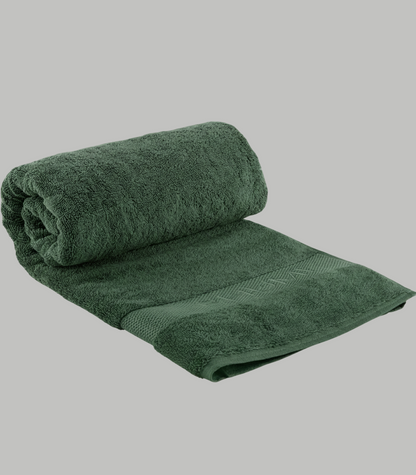 Bhumi Organic Cotton - Bath Sheet - Forest Green