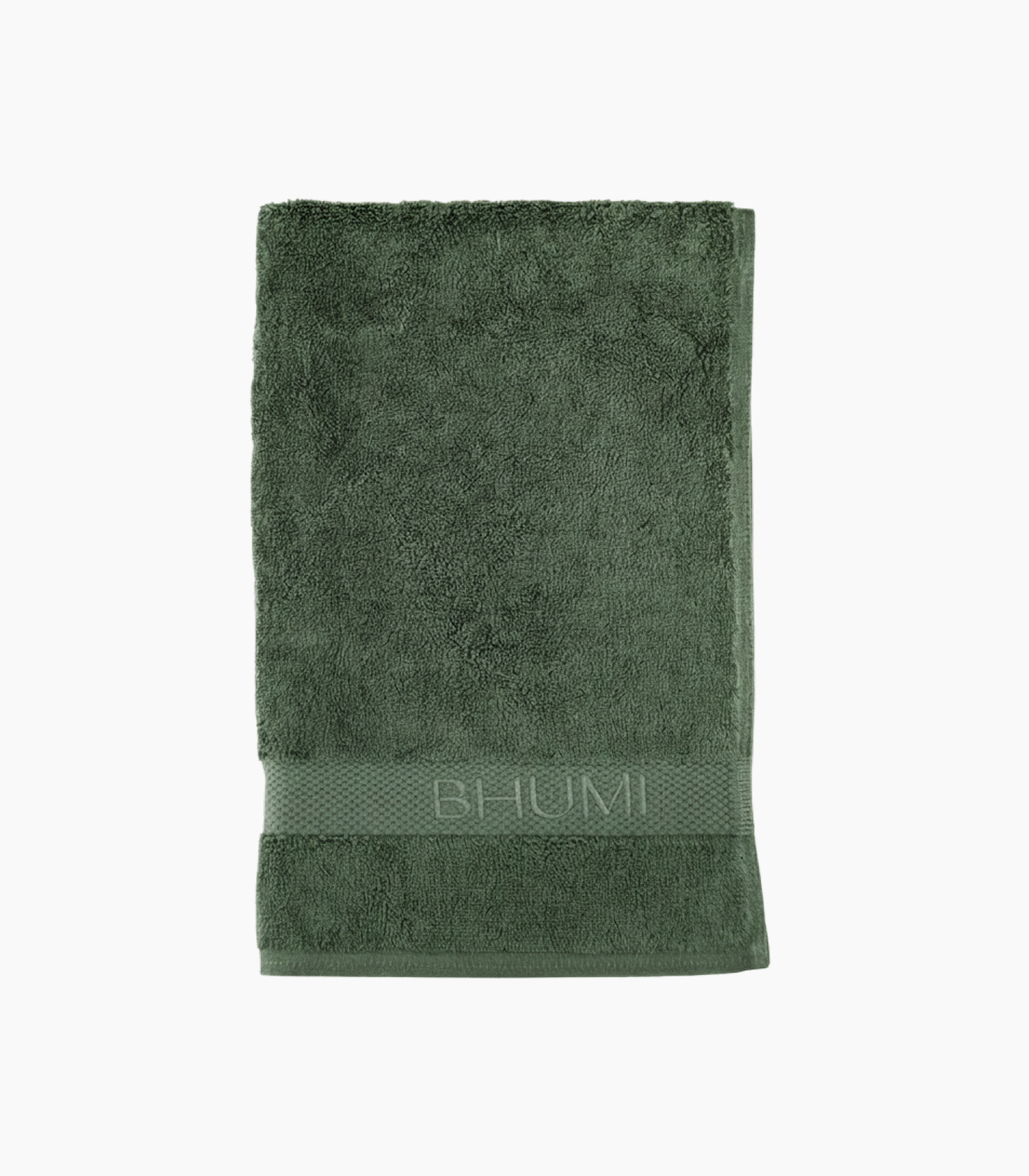 Bhumi Organic Cotton - Hand Towel - Forest Green