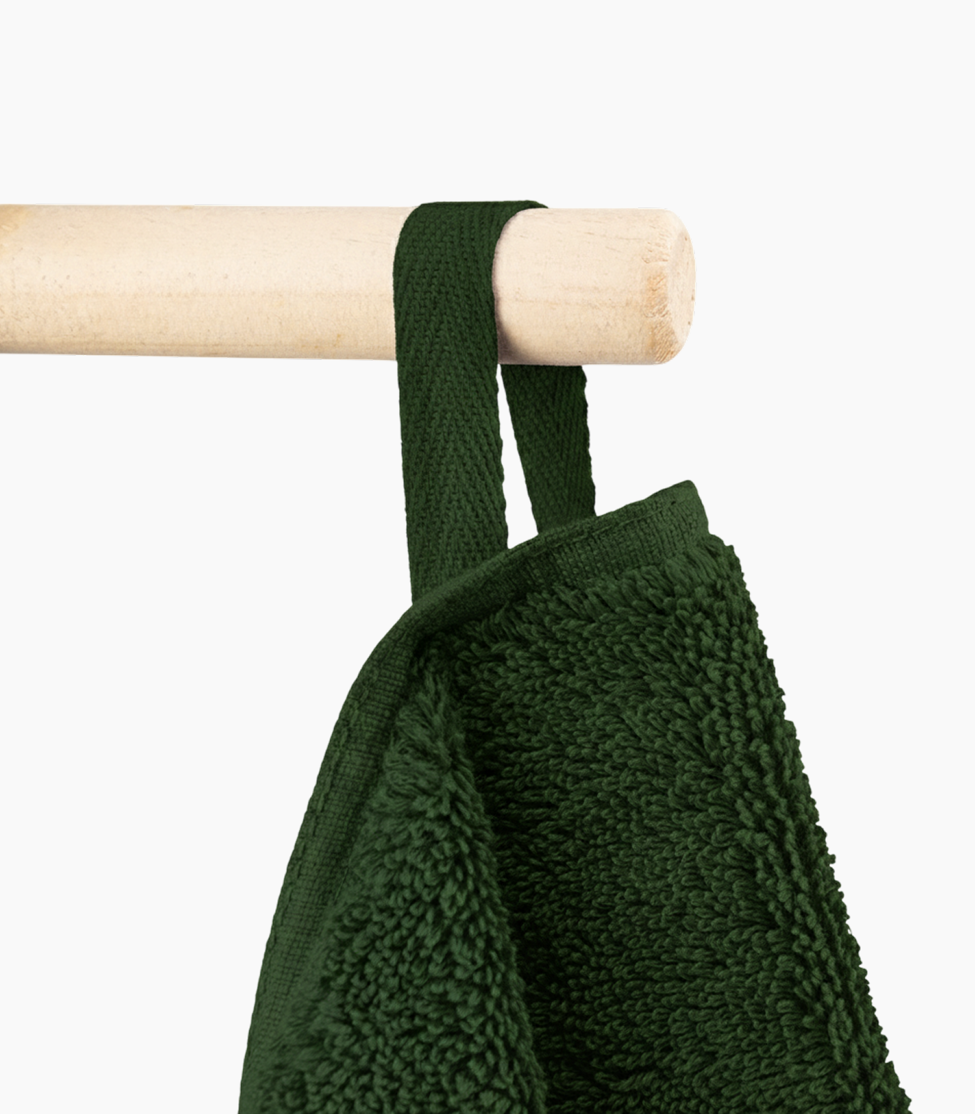 Bhumi Organic Cotton - Hand Towel - Forest Green