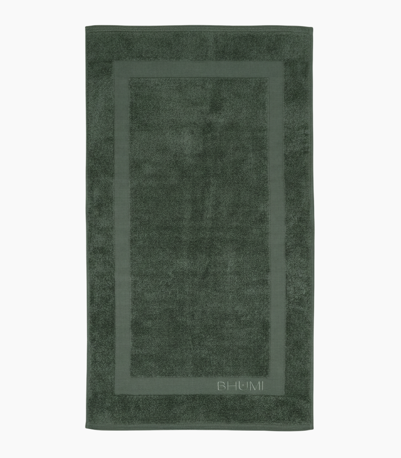 Bhumi Organic Cotton - Bath Mat - Forest Green