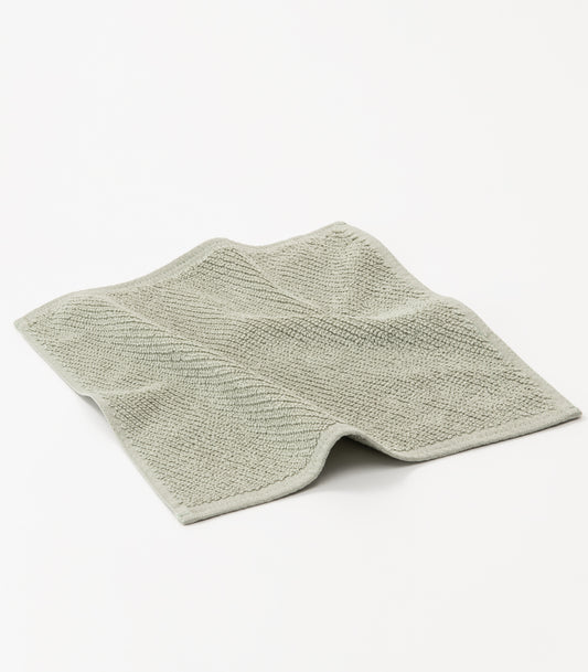 Bhumi Organic Cotton - Twill Wash Cloth - Jade