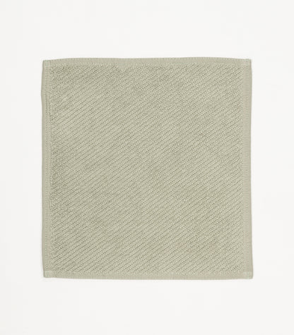 Bhumi Organic Cotton - Twill Wash Cloth - Jade